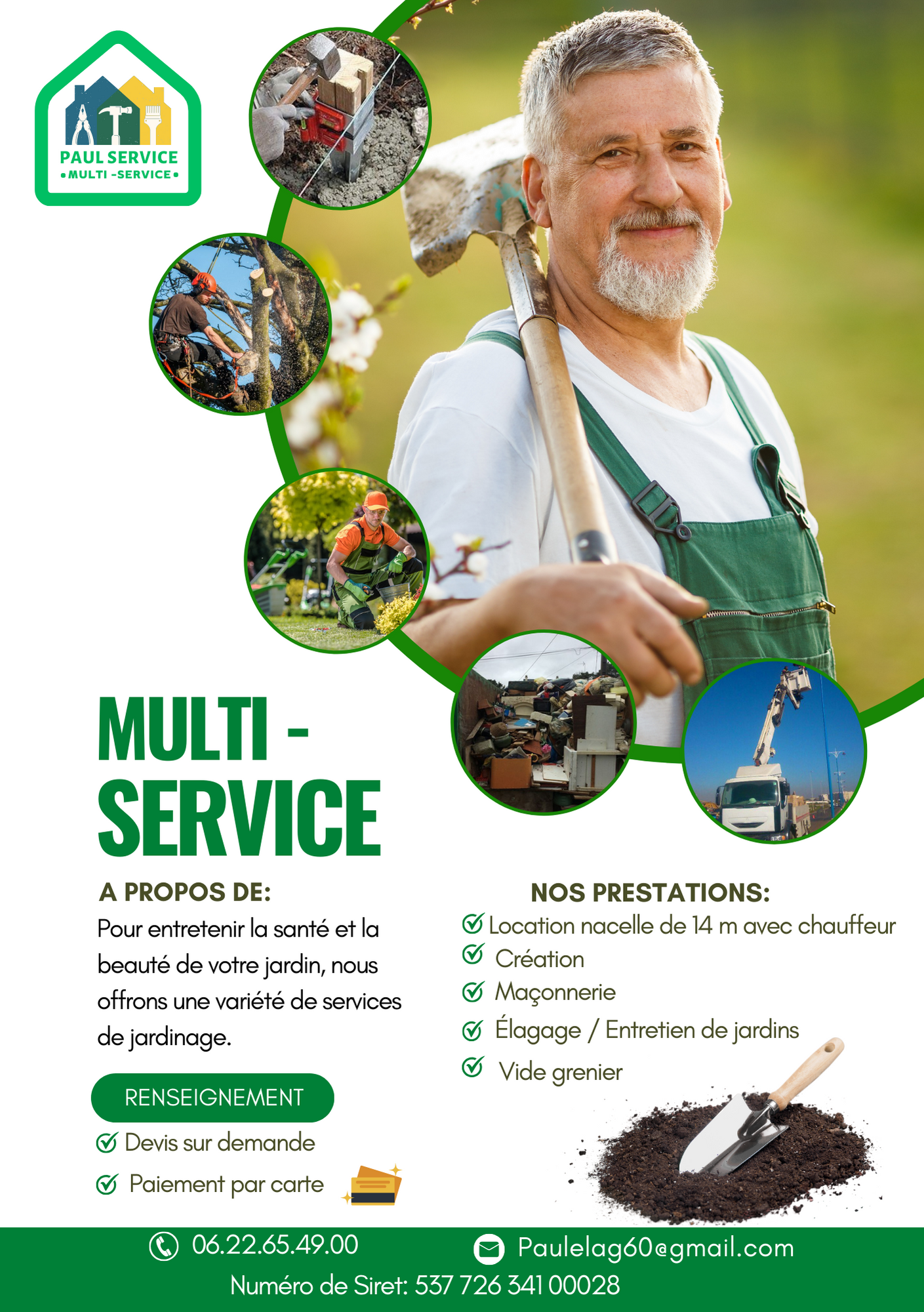 Paul Service Flyer